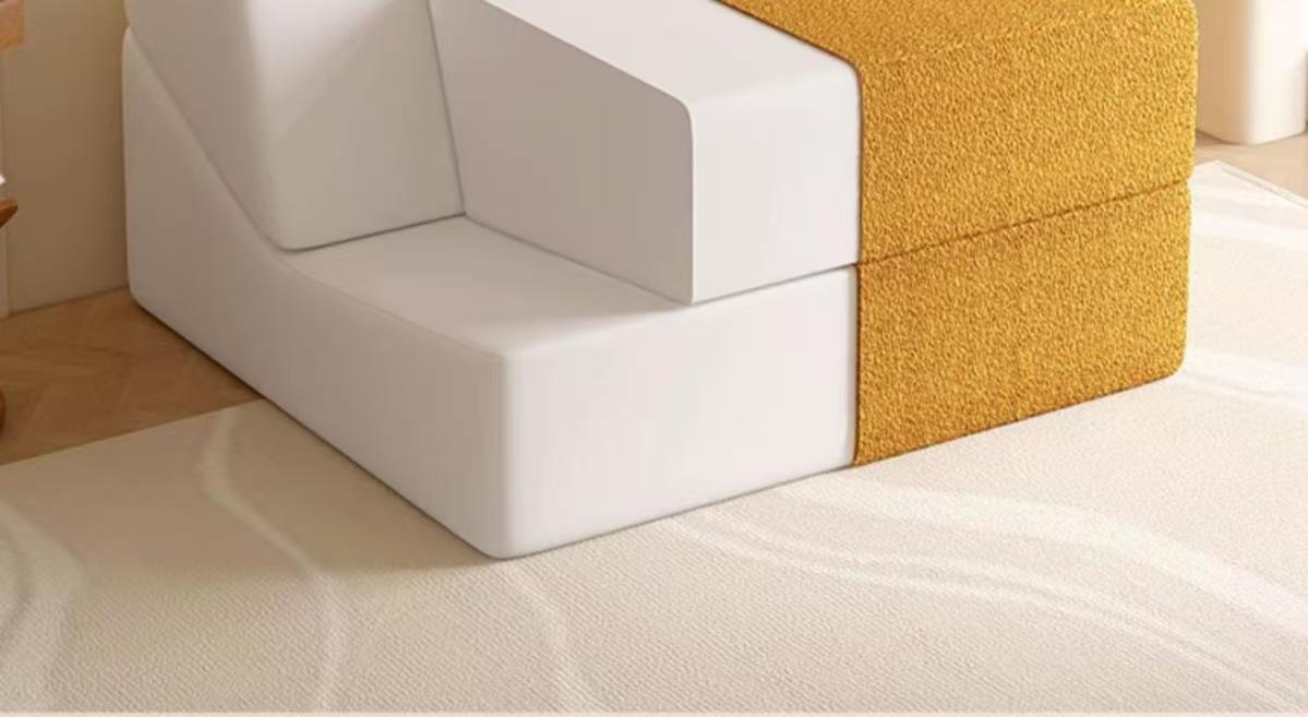 vacuum packed foldable foam lounge chair