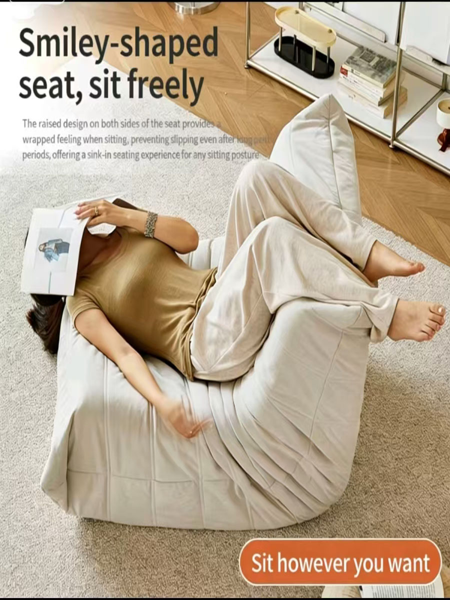 comfy modular “caterpillar” sofa — vacuum packed togo style lounge seating for living rooms (2 seater / 3 seater)