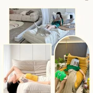 comfy modular “caterpillar” sofa — vacuum packed togo style lounge seating for living rooms (2 seater / 3 seater)