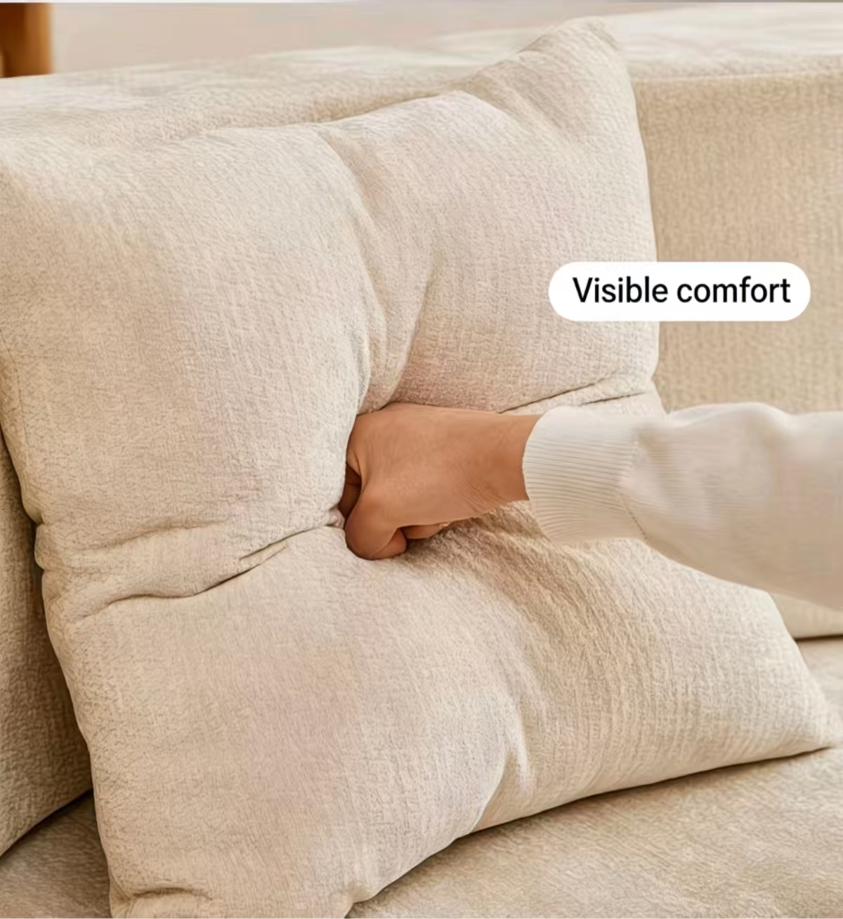 nordicfold™ vacuum packed all foam sofa – compact 2 seater lounge chair with easy storage & foldable design