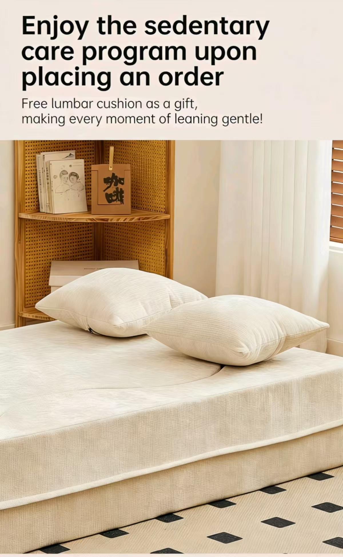 nordicfold™ vacuum packed all foam sofa – compact 2 seater lounge chair with easy storage & foldable design