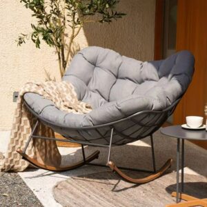 eurochic relax rocking chair – home leisure sofa