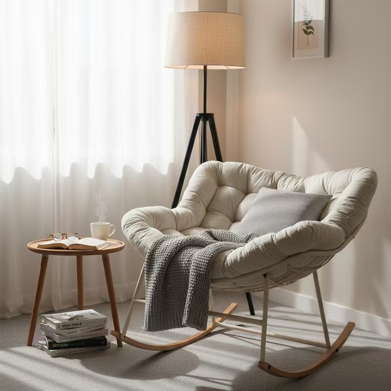 eurochic relax rocking chair – home leisure sofa