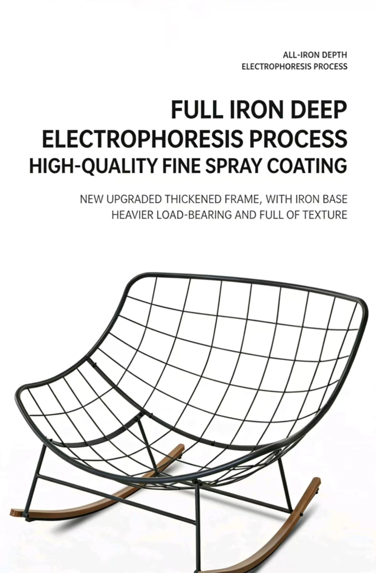 eurochic relax rocking chair – home leisure sofa