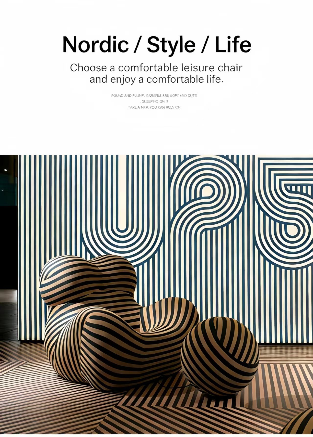 mamma’s embrace italian lounge chair – luxurious minimalist design