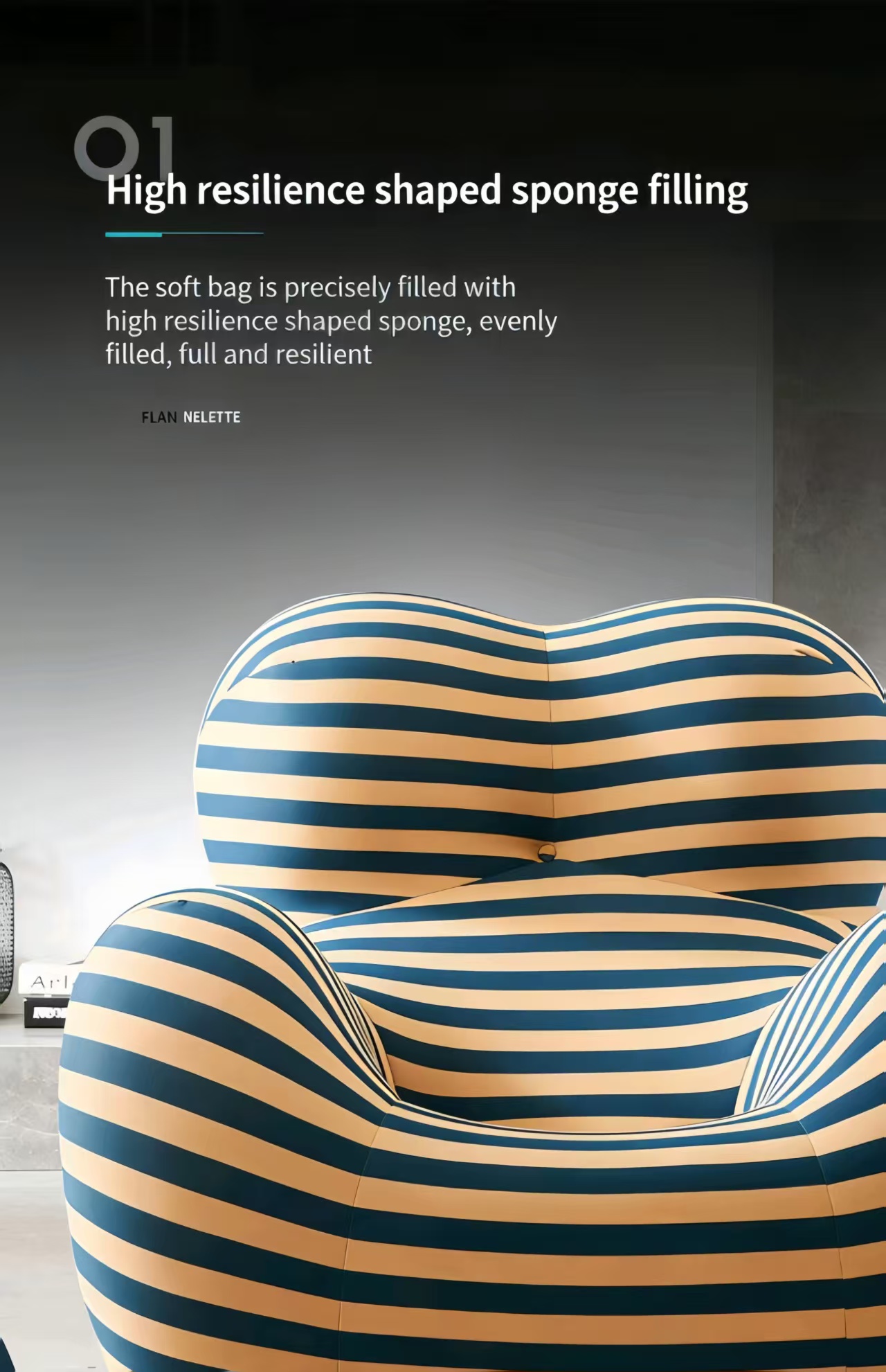 mamma’s embrace italian lounge chair – luxurious minimalist design