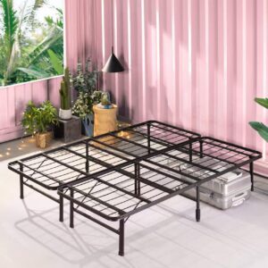 CompactEase Iron Bed Frame