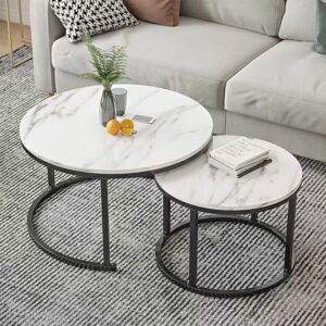LuxeRound Modern Coffee Table