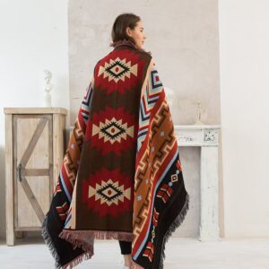 Nordic Kilim Throw Blanket