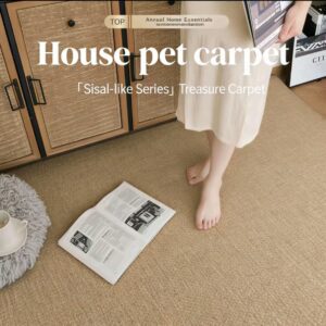 Eco-Friendly Faux Jute Round Rug