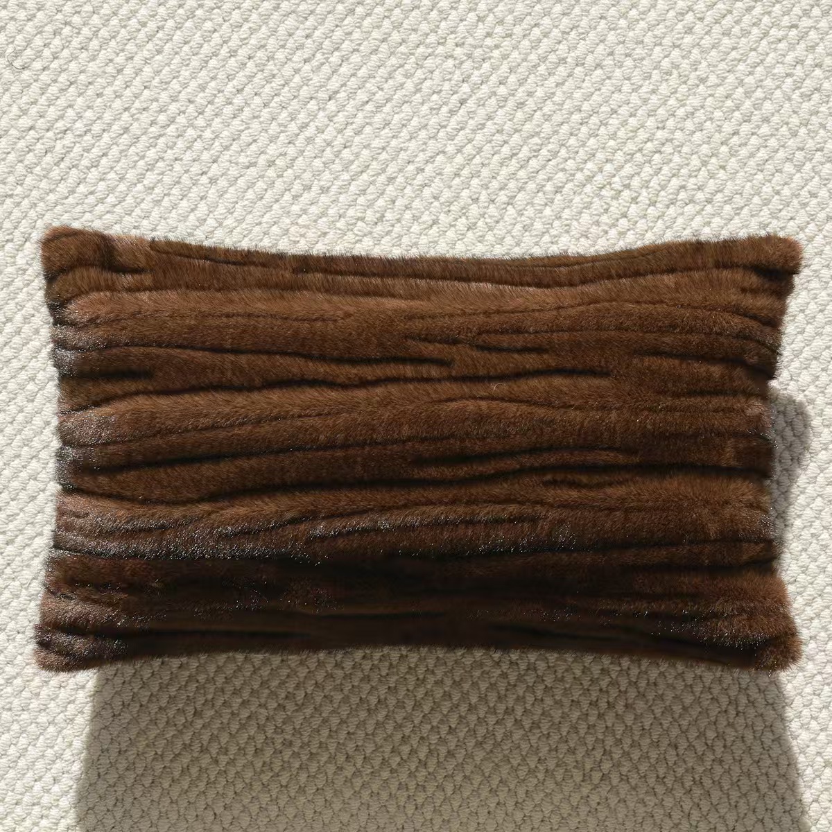 Lux Plush Sofa Pillow Cover - Image 7