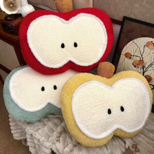 Cute Apple Plush Pillow